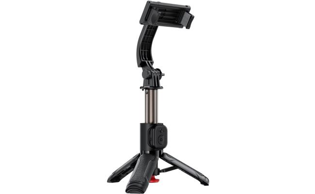 ACEFAST E43 Selfie Stick Automatic Tripod Opening Bluetooth-Compatible Remote Control Phone Stand - Black